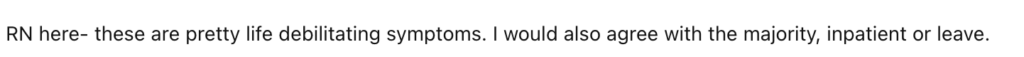 Reddit comment